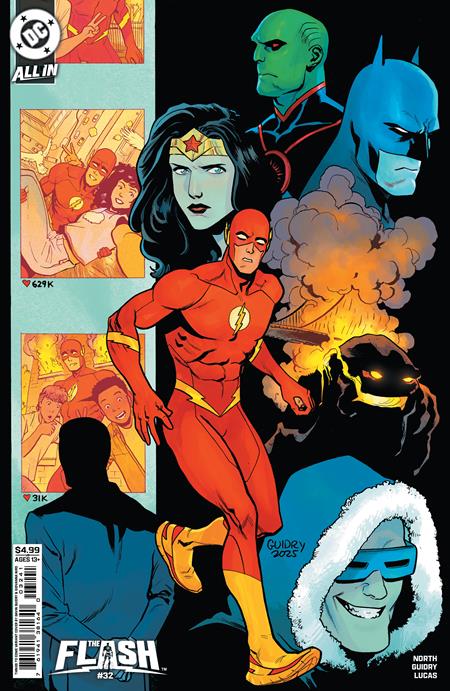 Flash #32 Cover D Gavin Guidry Things To Come Card Stock Variant