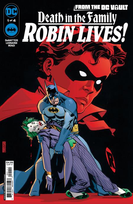 來自 DC Vault Death In The Family Robin Lives #1 封面 A Rick Leonardi