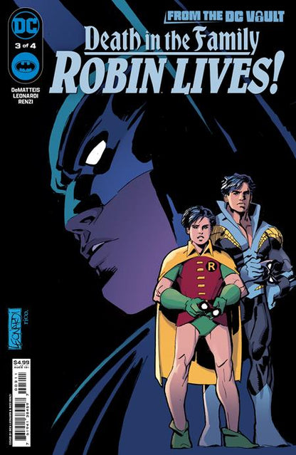 來自 DC Vault Death In The Family Robin Lives #3 (共 4) 封面 A Rick Leonardi