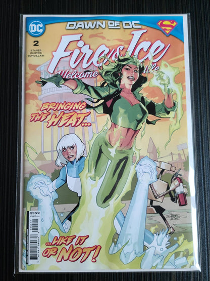 Fire & Ice Welcome To Smallville #2 (of 6) Cover A Terry Dodson