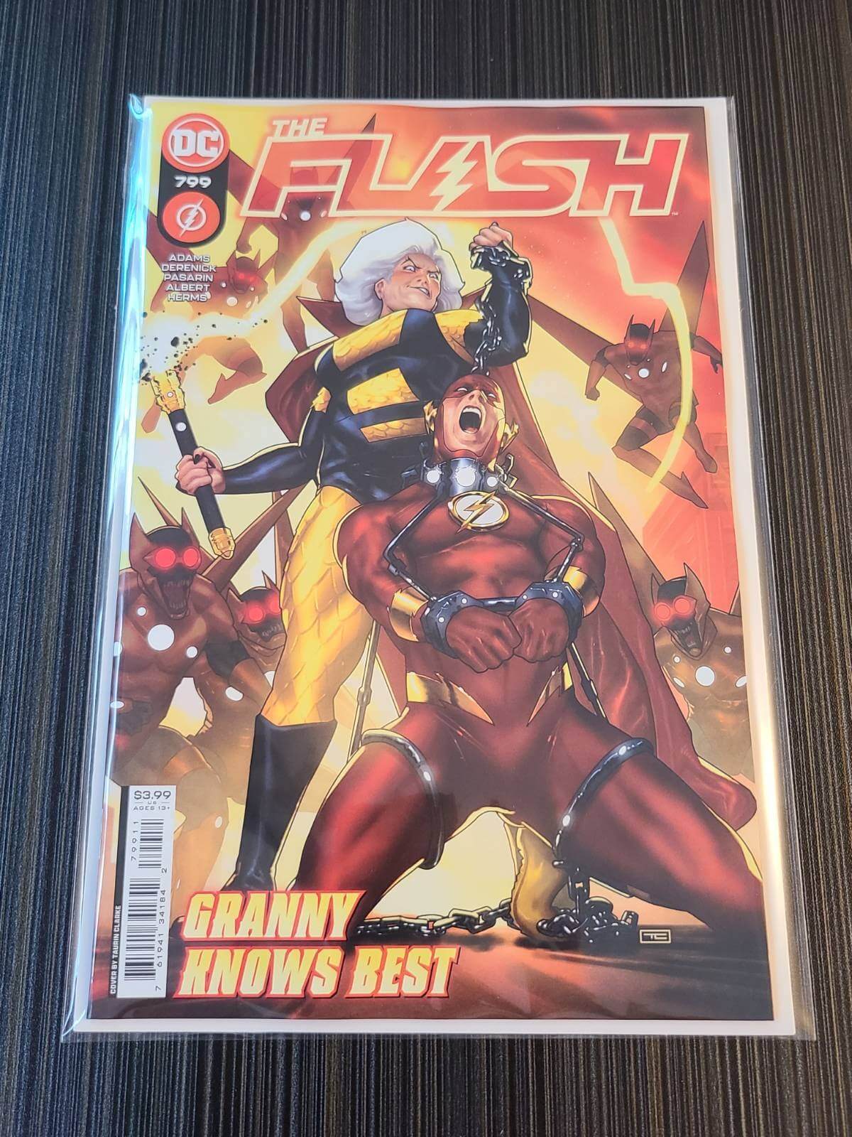 Flash #799 Cover A Taurin Clarke