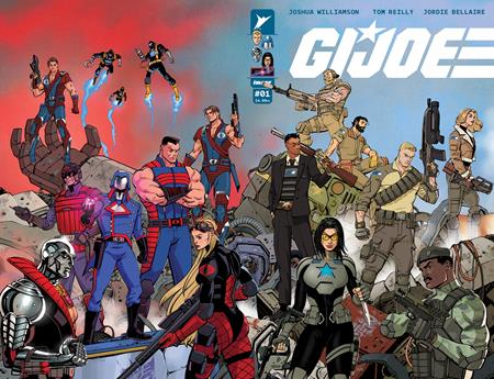 Gi Joe #1 封面 Tom Reilly 环绕 | 2024 年 11 月 13 日