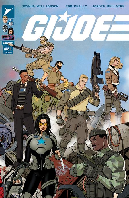 Gi Joe #1 封面 P Tom Reilly 環繞式鋁箔變體 | 2024 年 11 月 13 日