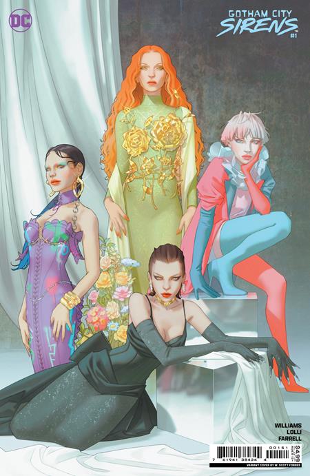 Gotham City Sirens #1 (of 4) Cover B W Scott Forbes Card Stock Variant | 6 August 2024