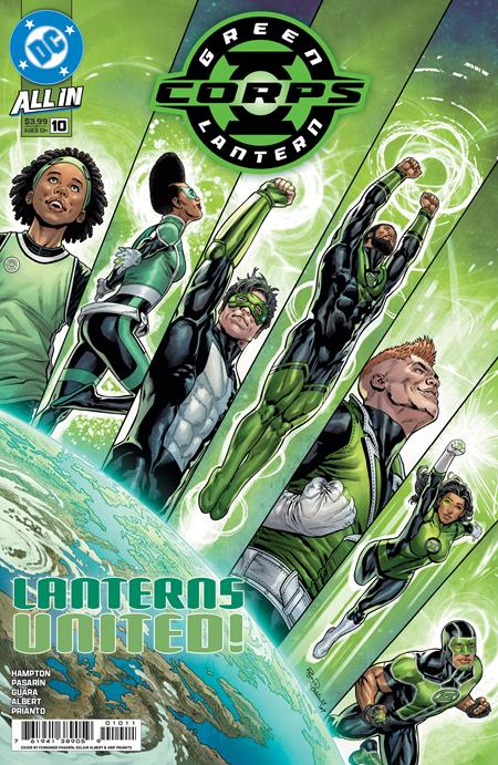Green Lantern Corps #10 Cover A Fernando Pasarin & Oclair Albert