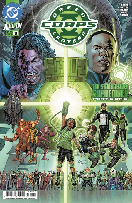 Green Lantern Corps #9 Cover A Fernando Pasarin & Oclair Albert (Starbreaker Supremacy)
