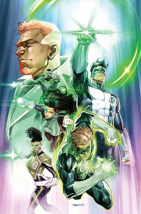 Green Lantern Fractured Spectrum #1 (One Shot) Cover B Stephen Segovia Card Stock Variant | 7 January 2025