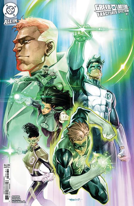 Green Lantern Fractured Spectrum #1 (One Shot) Cover B Stephen Segovia Card Stock Variant | 7 January 2025