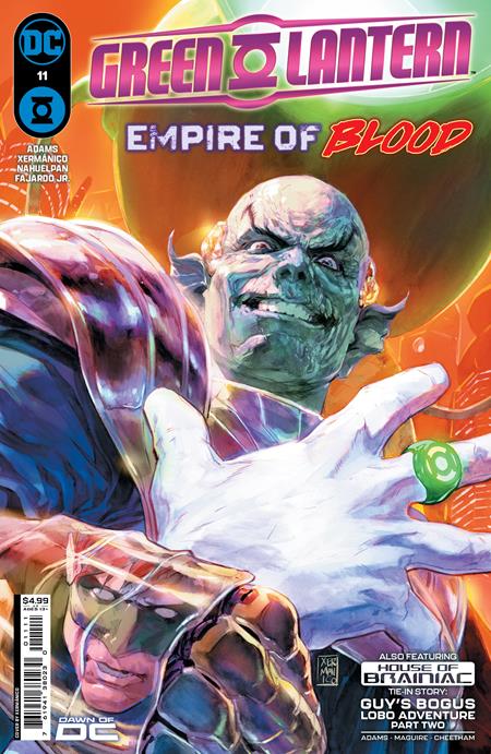 《綠燈俠》#11 封面 A Xermanico (House of Brainiac) | 2024 年 5 月 14 日
