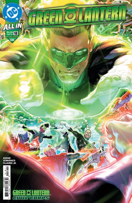 Green Lantern #18 Cover A Xermanico | 10 December 2024