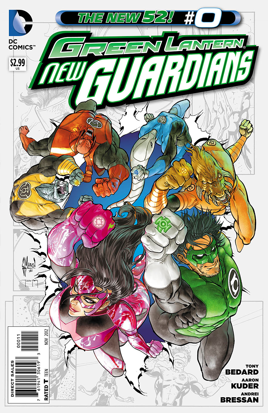 Green Lantern: New Guardians #0 (2012)