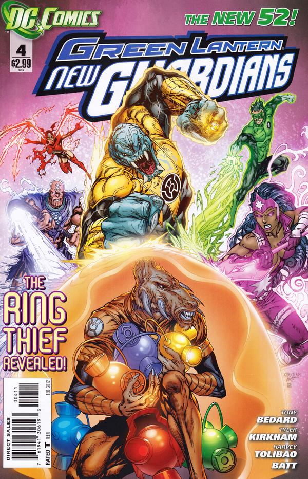 Green Lantern: New Guardians #4 (2011)