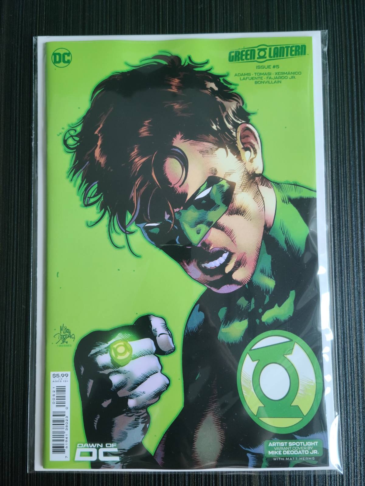 Green Lantern #5 Cover C Mike Deodato Jr Artist Spotlight Card Stock Variant