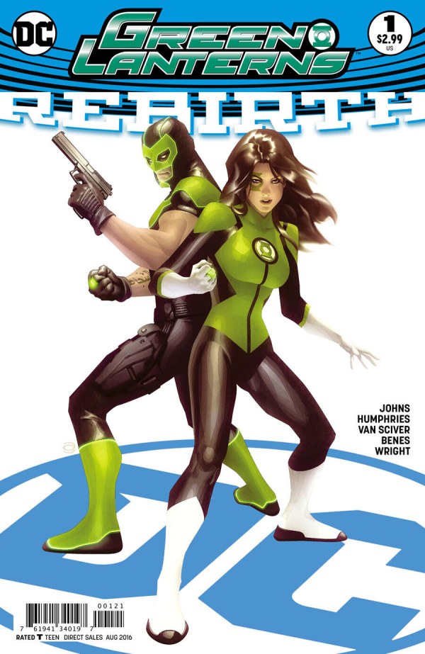 Green Lanterns: Rebirth #1 Alex Garner Variant (2016)