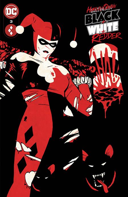 Harley Quinn Black White Redder #3 (of 6) Cover A Cliff Chiang