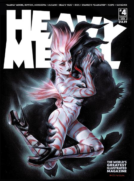 Heavy Metal Magazine #4 Cover A Olivia De Berardinis (MR)