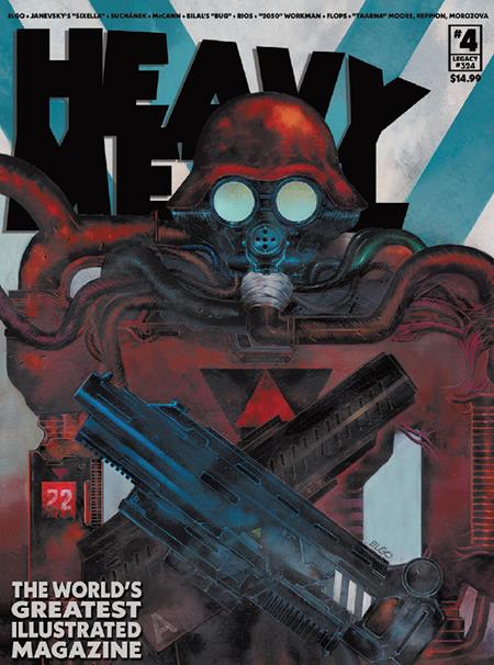 Heavy Metal Magazine #4 Cover B Elgo Variant (MR)