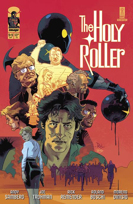 Holy Roller #9（共 9 張）封面 A Roland Boschi 和 Moreno Dinisio | 2024 年 10 月 2 日