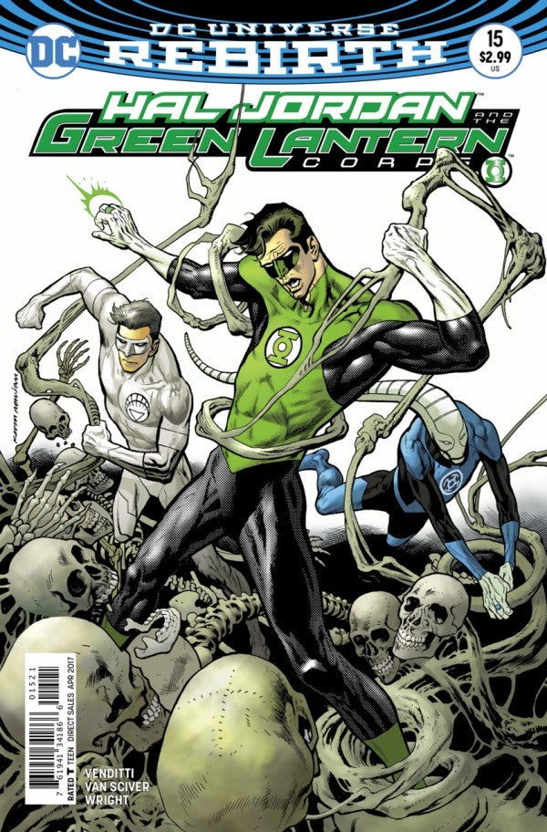 Hal Jordan and the Green Lantern Corps #15 Kevin Nowlan Variant (2017)
