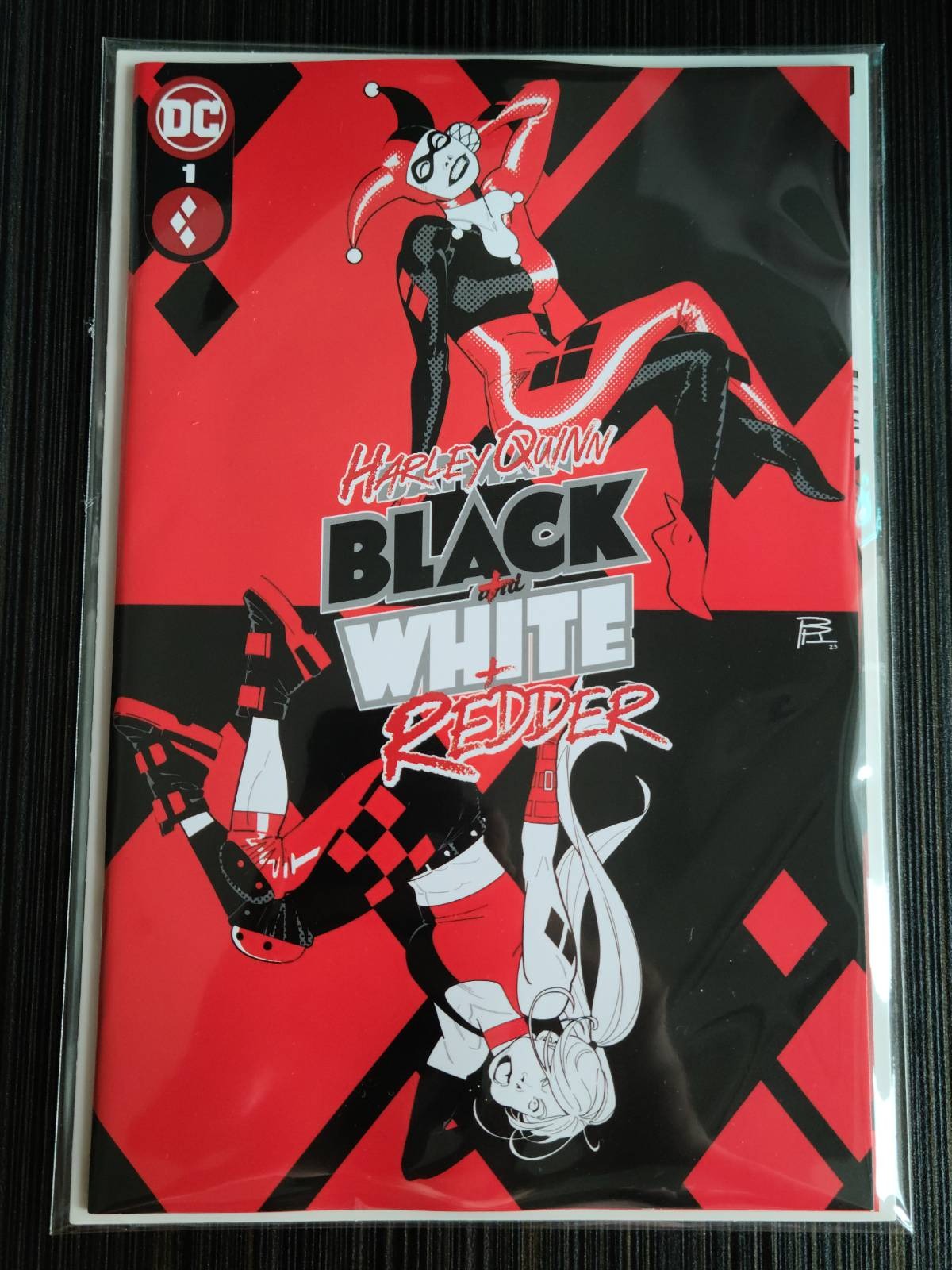 Harley Quinn Black White Redder #1 (of 6) Cover A Bruno Redondo