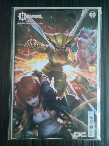 Hawkgirl #5（共 6 張）封面 B Derrick Chew 卡片紙變體