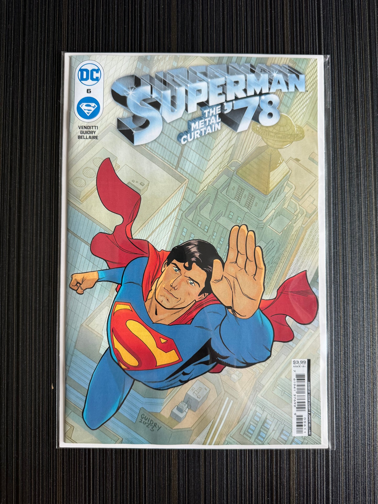 Superman 78 The Metal Curtain #6 (of 6) Cover A Gavin Guidry