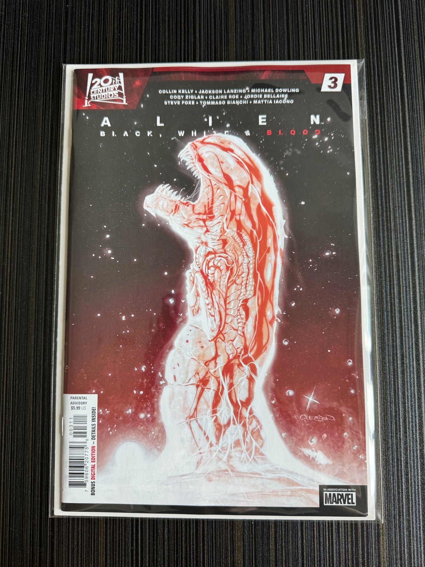 Alien: Black, White & Blood #3