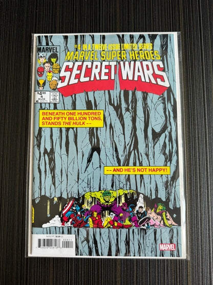 Marvel Super Heroes Secret Wars #4 Facsimile Edition