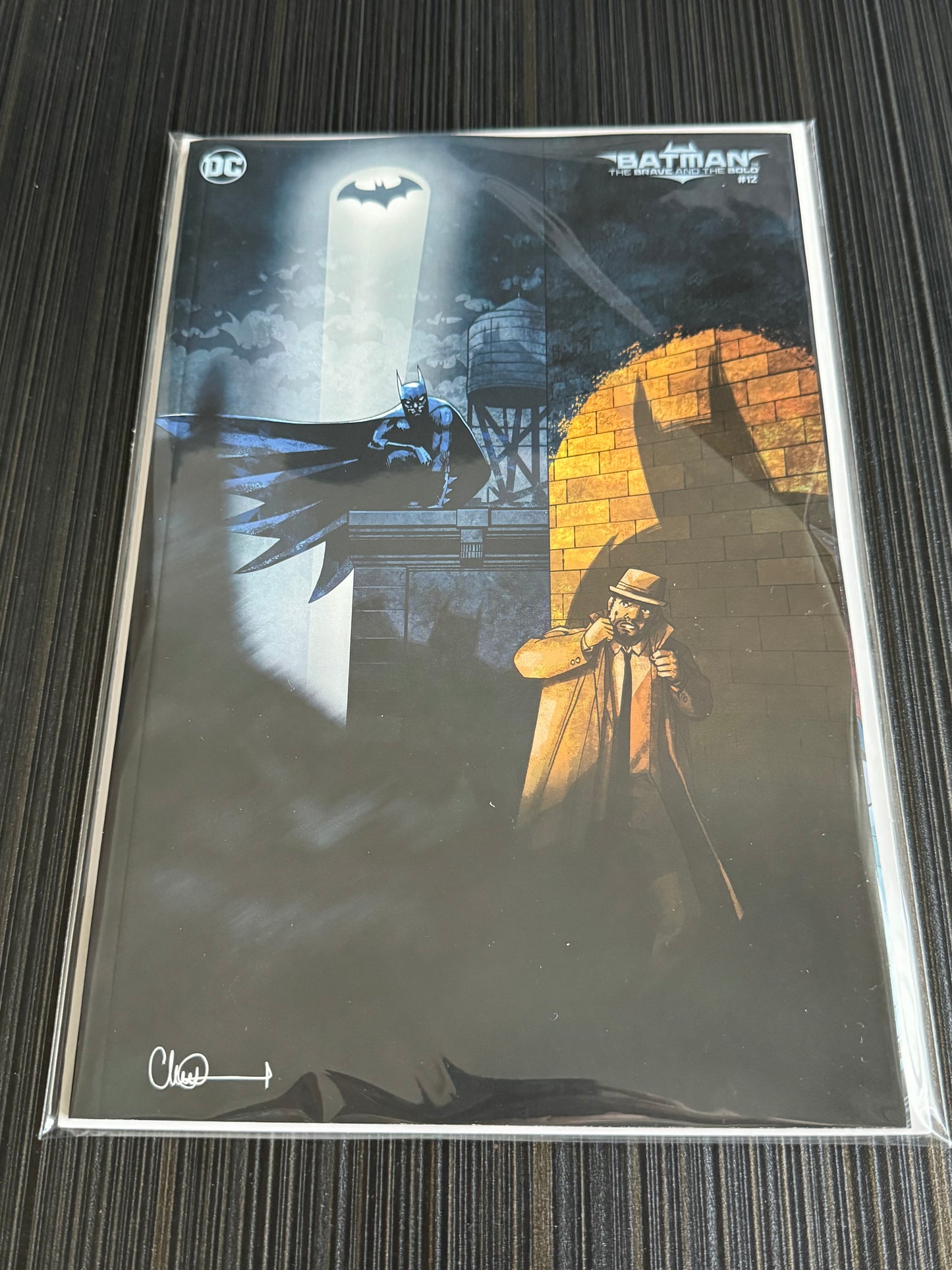 蝙蝠俠勇敢無畏 #12 封面 C 查理阿德拉變體 | 2024 年 4 月 23 日