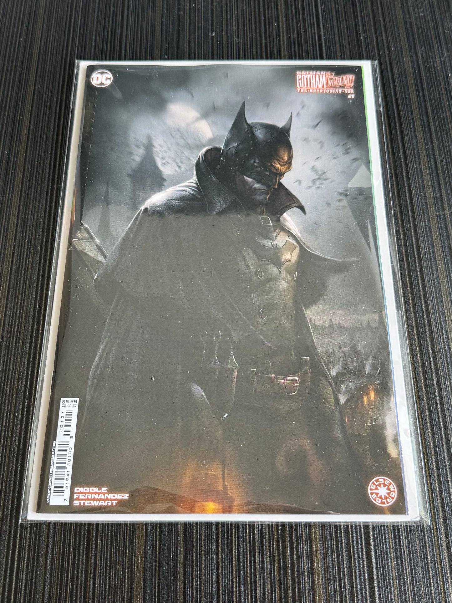 Batman Gotham By Gaslight The Kryptonian Age #1 (of 12) Cover C Francesco Mattina Card Stock Variant