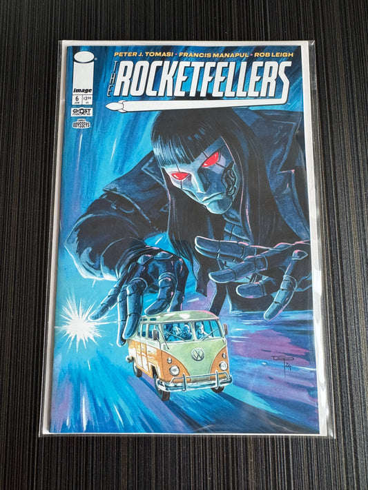 Rocketfellers #6 Cover B German Peralta Variant | 25 June 2025