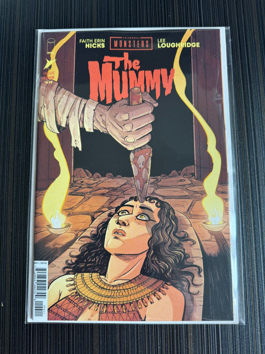 Universal Monsters The Mummy #4 (of 4) Cover A Faith Erin Hicks