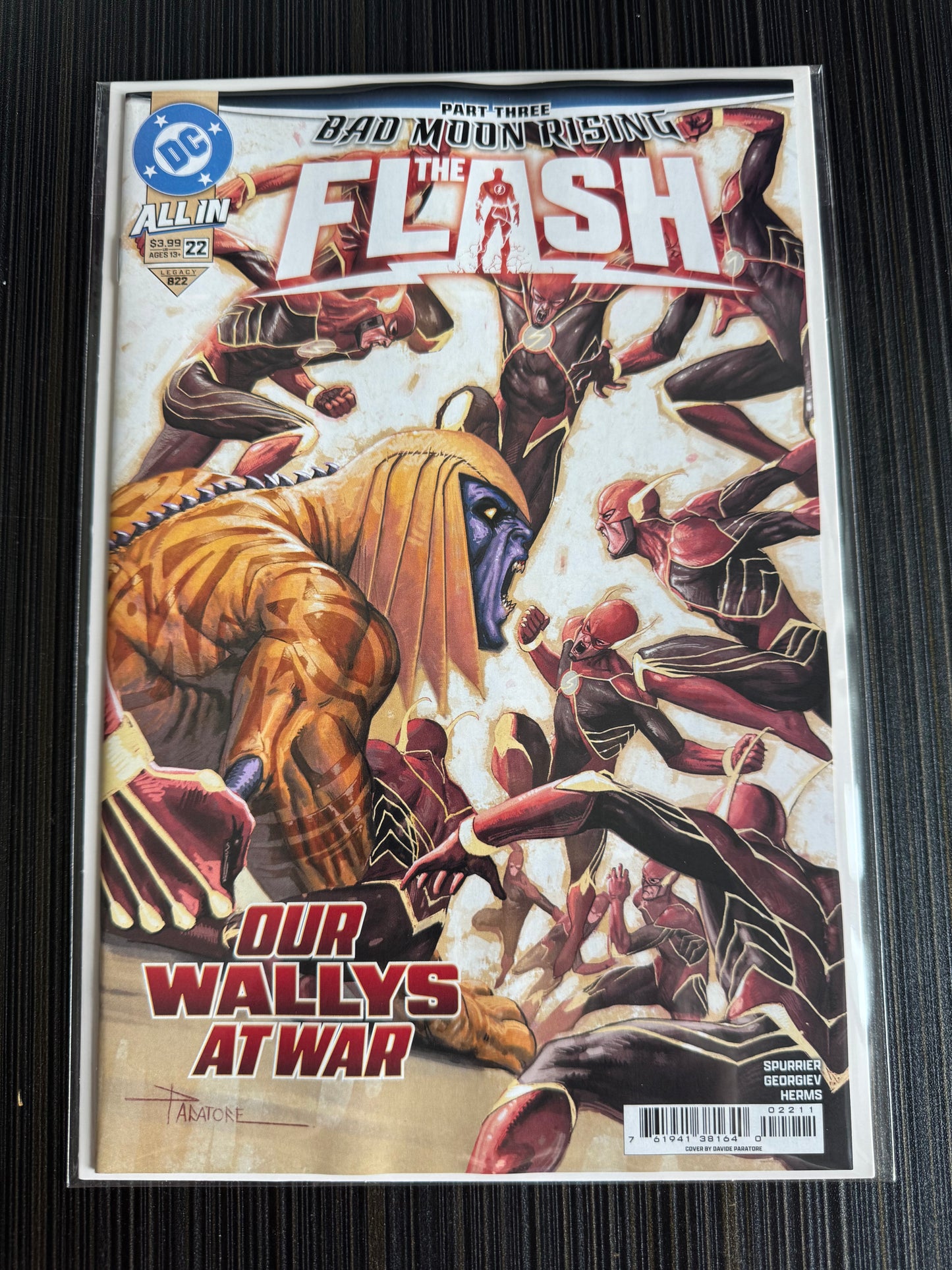 Flash #22 Cover A Davide Paratore