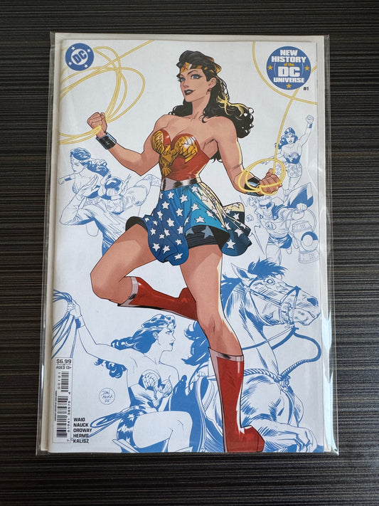 New History of The DC Universe #1 (of 4) Cover B Dan Mora Card Stock Variant | 24 June 2025