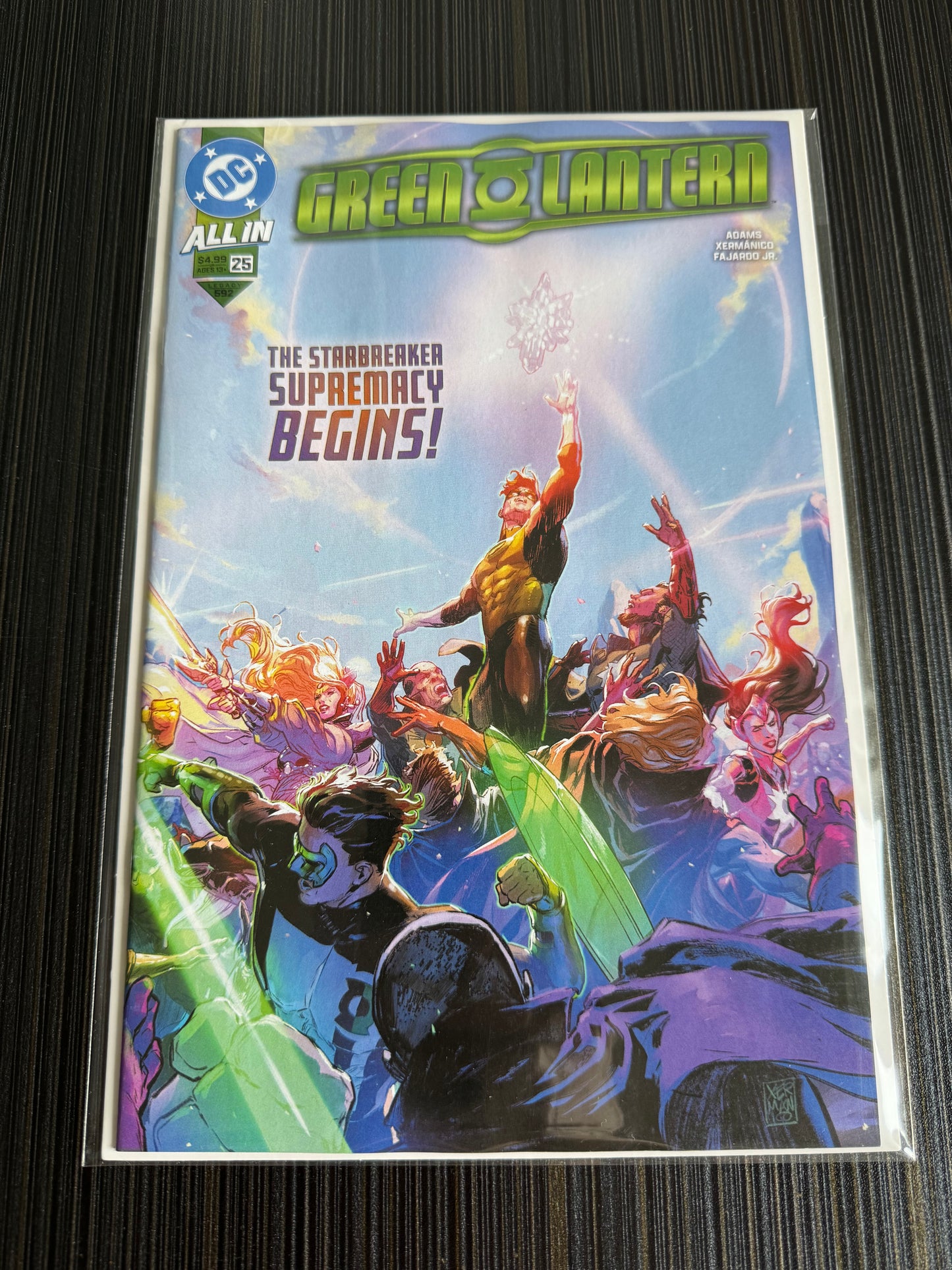 Green Lantern #25 Cover A Xermanico Wraparound