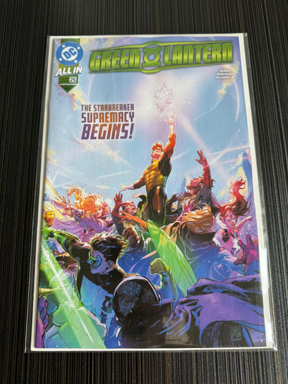 Green Lantern #25 Cover A Xermanico Wraparound