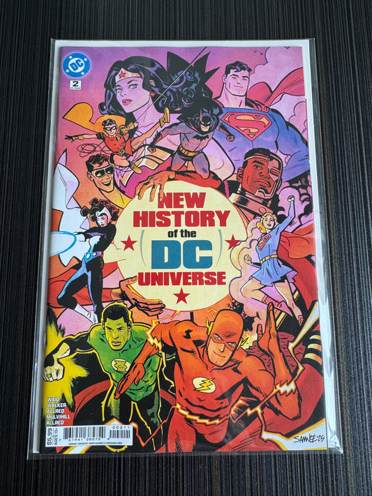 New History of The DC Universe #2 (of 4) Cover A Chris Samnee