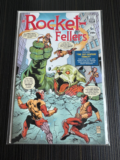Rocketfellers #7 Cover D Ramon Bachs Fantastic Four Homage Variant