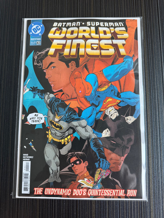 Batman Superman Worlds Finest #42 Cover A Dan Mora