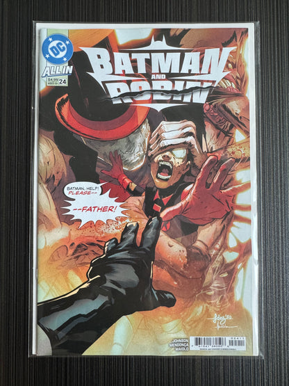 蝙蝠俠與羅賓#24 封面 A 哈維爾·費爾南德斯