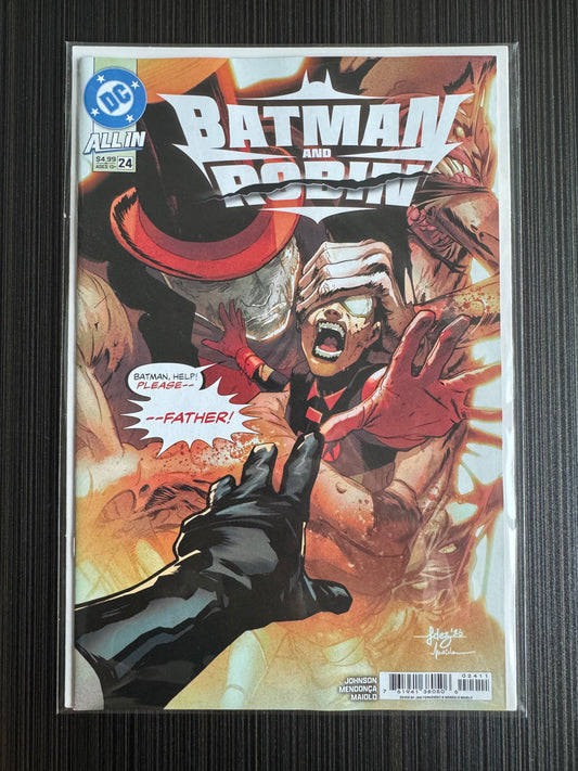 Batman And Robin #24 Cover A Javier Fernandez