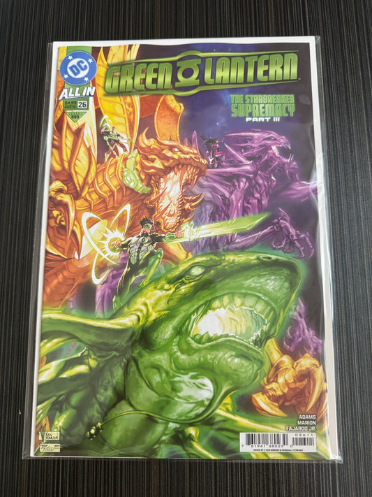 Green Lantern #26 Cover A V Ken Marion Connecting (Starbreaker Supremacy)