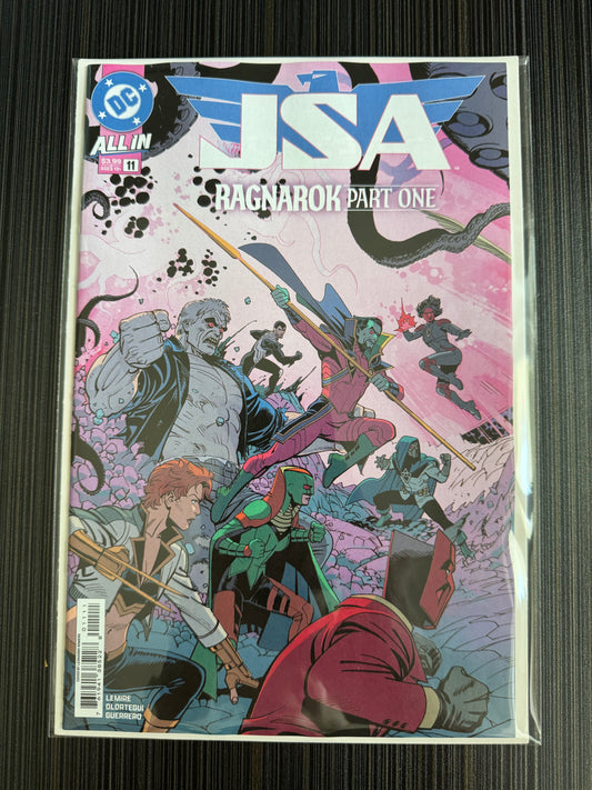 JSA #11 Cover A Leonardo Romero