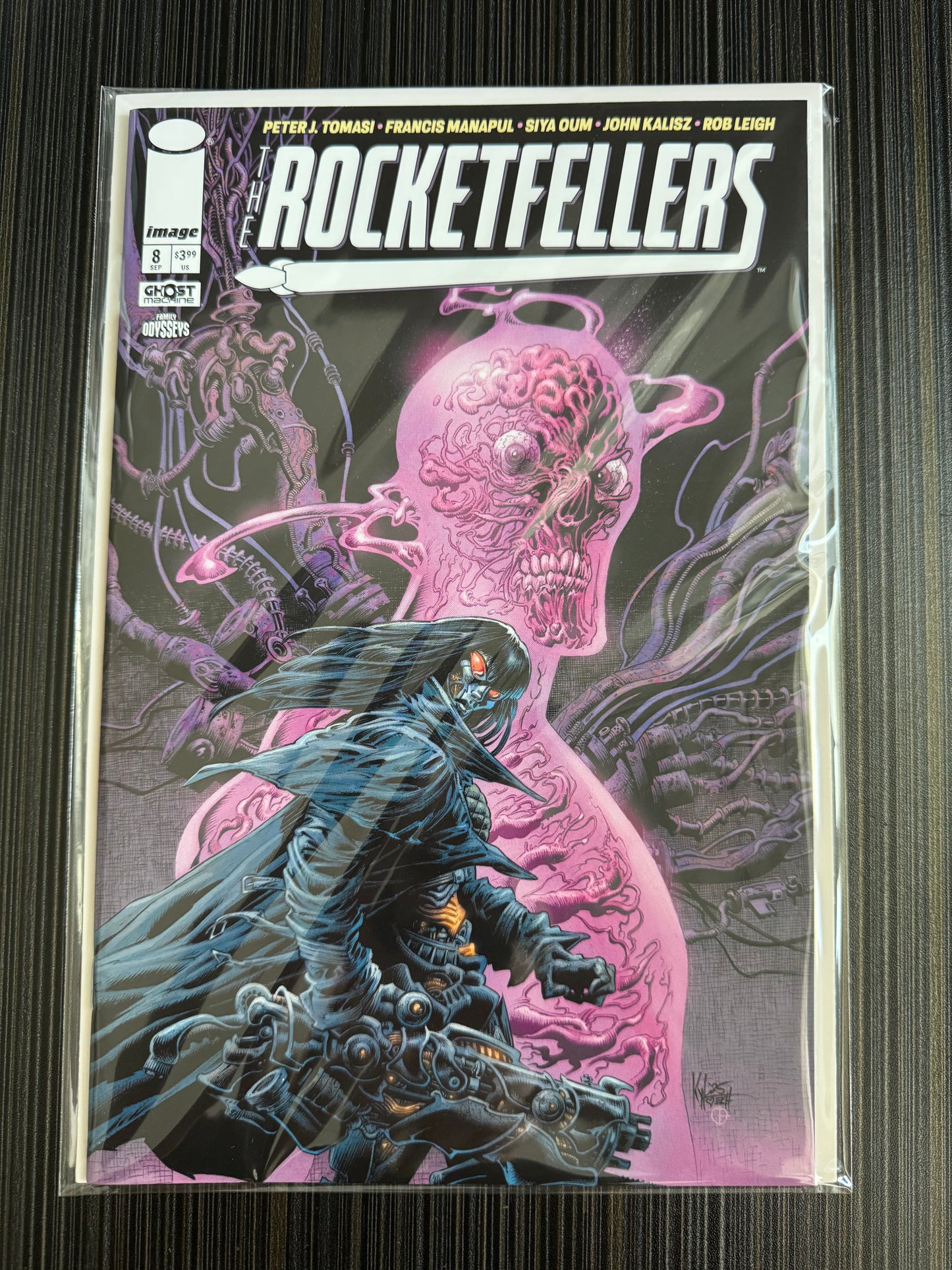 Rocketfellers #8 Cover B Kyle Hotz & Dan Brown Variant