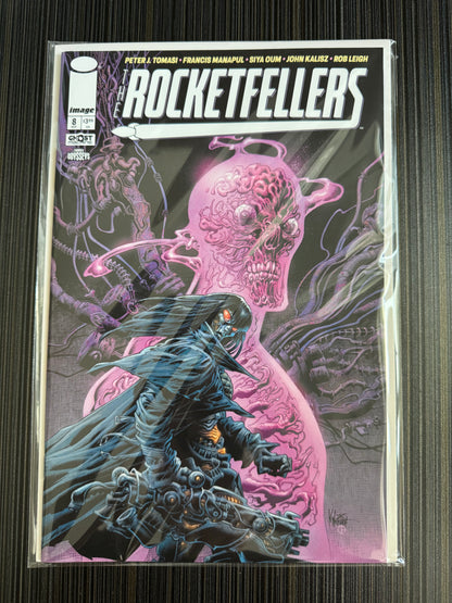 Rocketfellers #8 Cover B Kyle Hotz & Dan Brown Variant