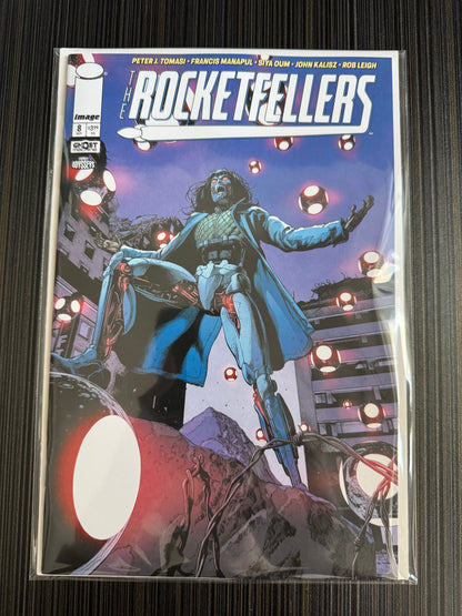 Rocketfellers #8 Cover C Christian Alamy & Brian Reber Variant