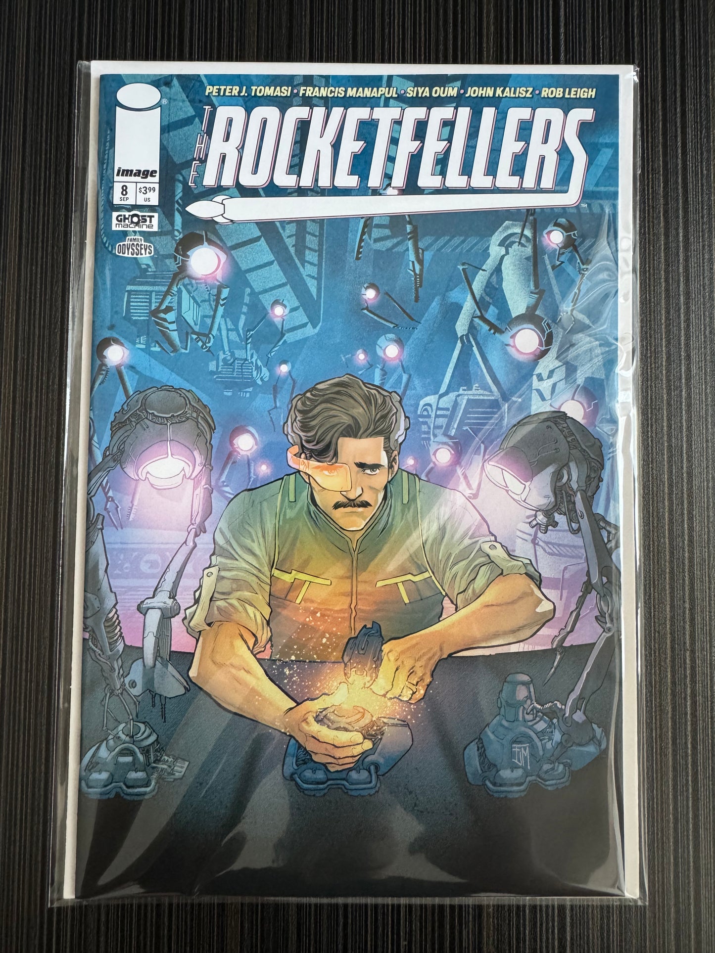 Rocketfellers #8 Cover A Francis Manapul
