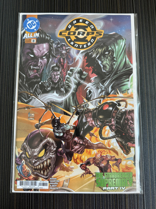 Green Lantern Corps #8 Cover A V Ken Marion (Starbreaker Supremacy)