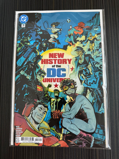 New History of The DC Universe #3 (of 4) Cover A Chris Samnee