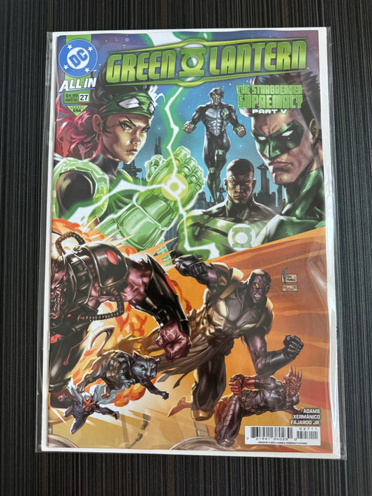 Green Lantern #27 Cover A V Ken Marion (Starbreaker Supremacy)